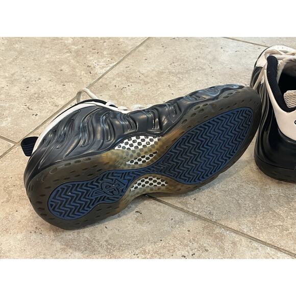 Nike Air Foamposite One Concord Size 11.5 Penny Hardaway 2014 314996-005 *CLEAN* - Picture 9 of 12
